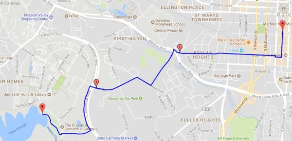 From Centennial Campus to downtown