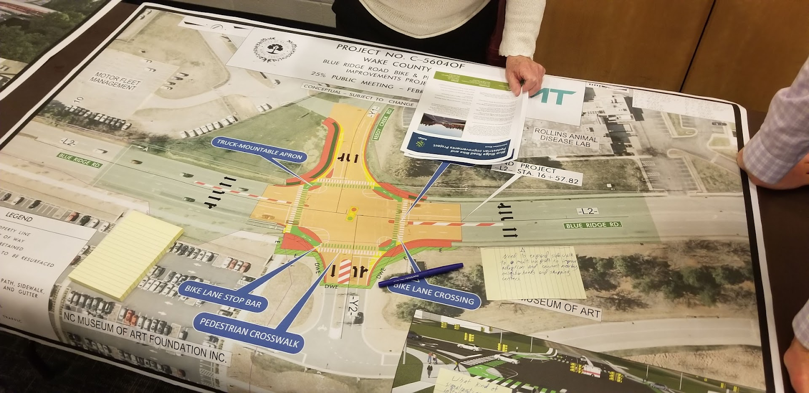 Blue Ridge Rd. Bike/Ped Improvements Project