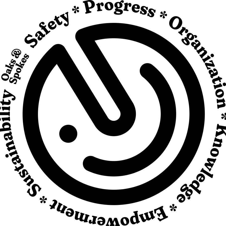 OaksAndSpokes-WheelLogo-Sticker